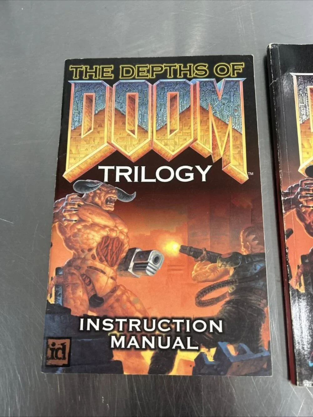 Doom II 2 Official Game Strategy + The Depths of Doom Trilogy Instruction Manual